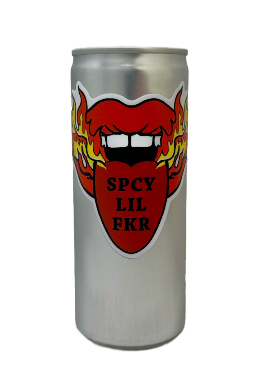 Can of SPCY LIL FKR